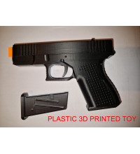 Plastick 3D printed toy gun Plastick 3D printed toy gun